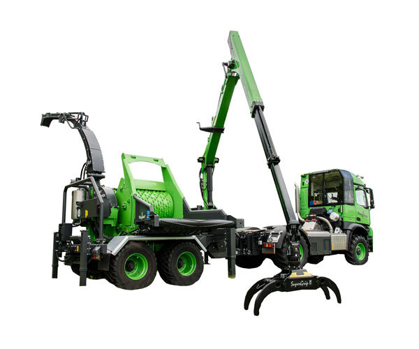 Self-loading Wood Chippers-Heizohack HM 14-800 KTL from | Kuhn