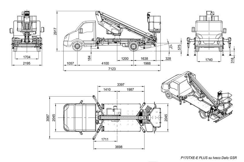 P 170 TXE- E Smart Plus